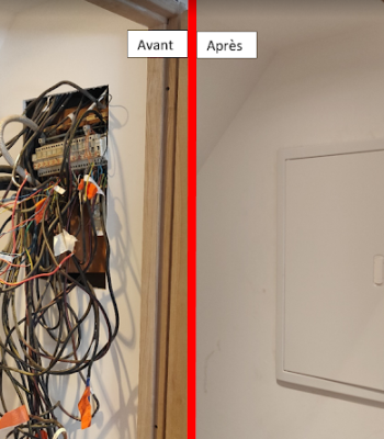 mise aux norme tableau électrique suite a une incendie électrique